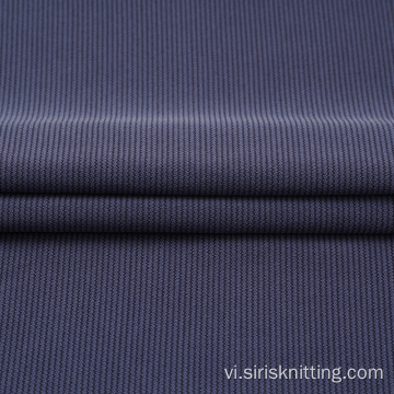 Vải Jacquard Poly Cotton Span Interlock